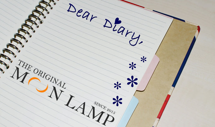 Dear Diary... I love the Original Moon Lamp
