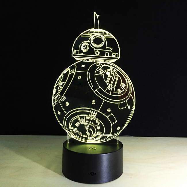 Star Wars BB8 3D Illusion Lamp