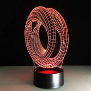 Roller Coaster 3D Illusion Lamp