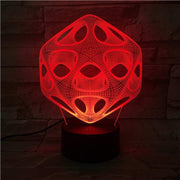 Spiderweb 3D Illusion Lamp