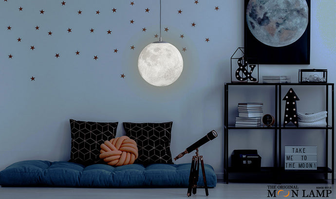 Maria's Mystical Hanging Moon Lamp