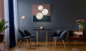 Hanging Moon Lamp