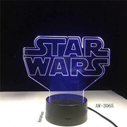 Star Wars 3D Illusion Lamp
