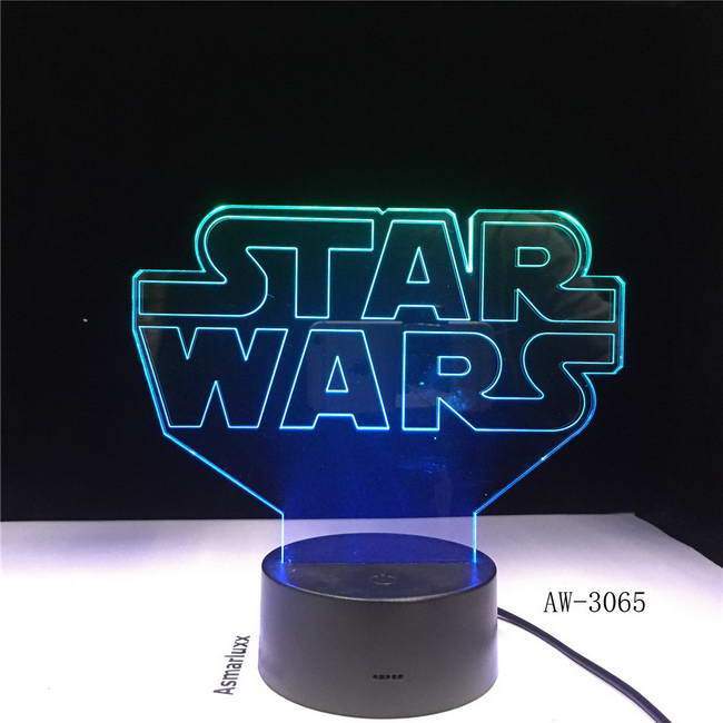Star Wars 3D Illusion Lamp