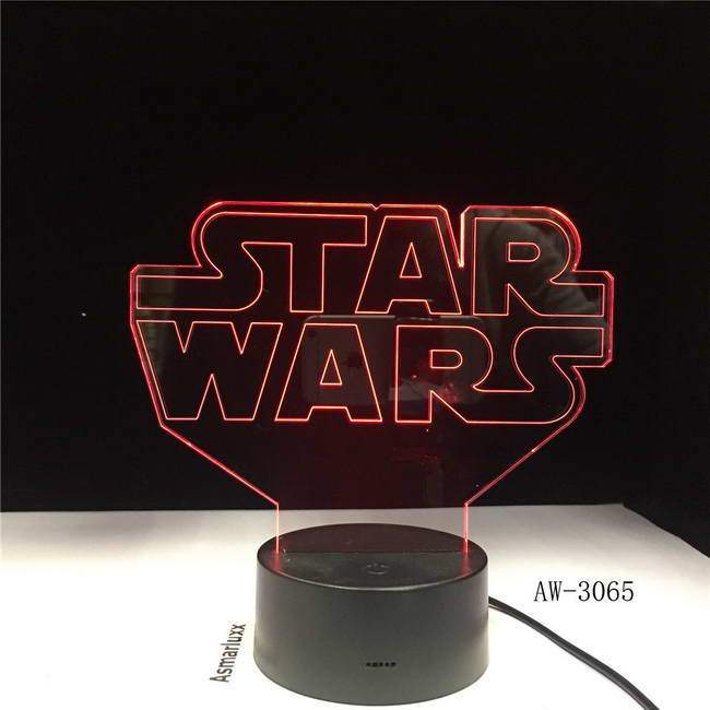 Star Wars 3D Illusion Lamp