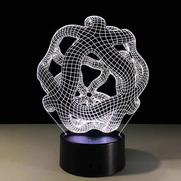 Infinite Star 3D Illusion Lamp