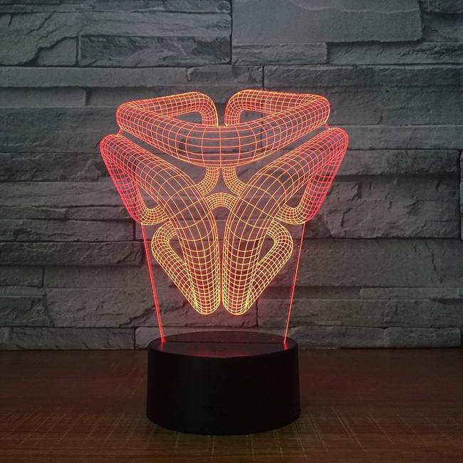 Infinite Cube 3D Illusion Lamp