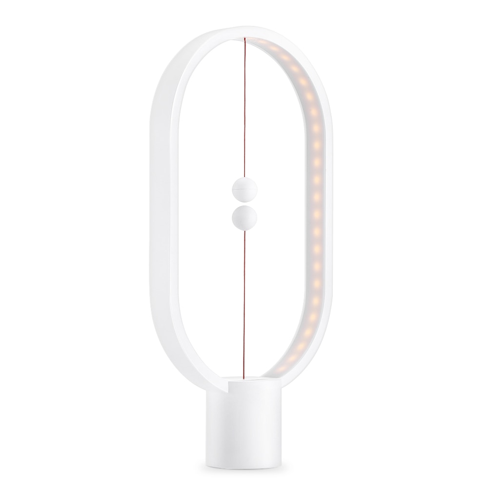 USB Lampe Magnetique, Lampe Balance de Bureau LED en Plastique