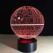 Star Wars Death Star 3D Illusion Lamp