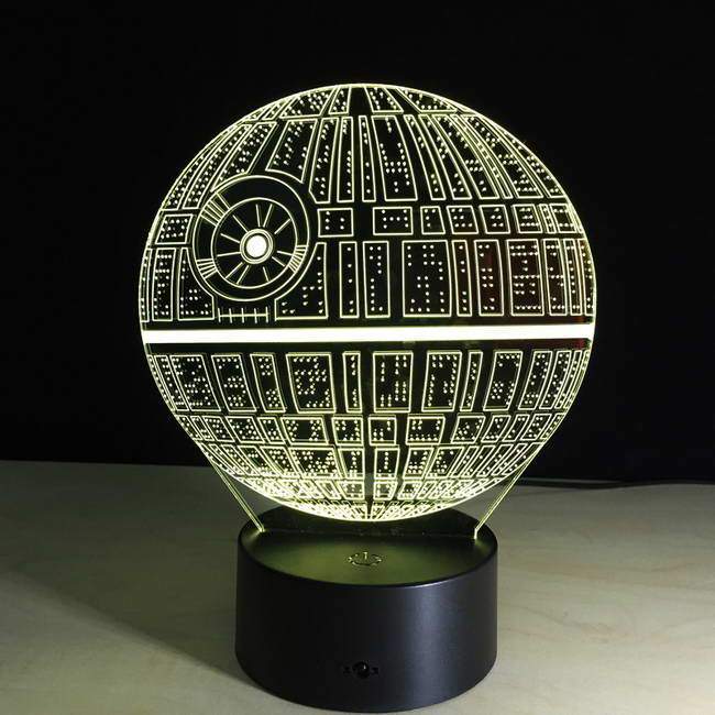 Star Wars Death Star 3D Illusion Lamp
