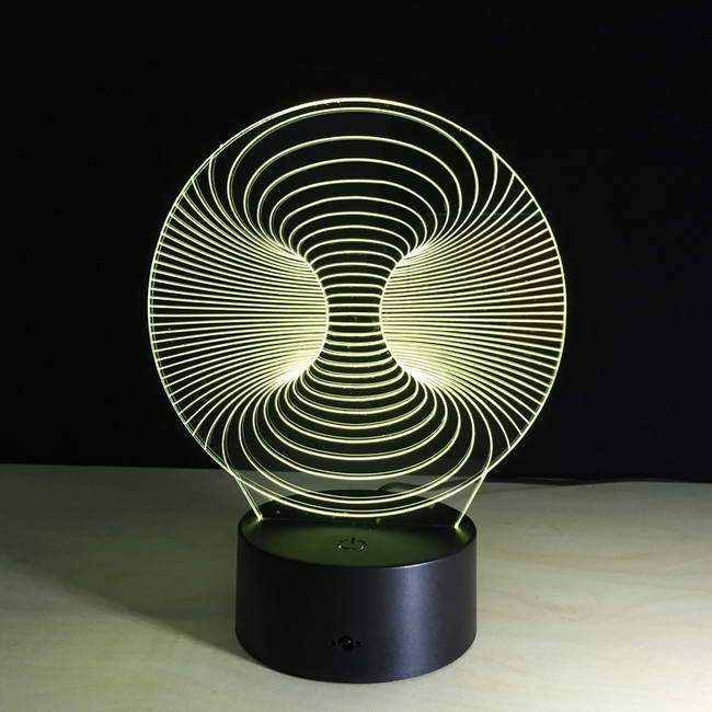Deep Hole 3D Illusion Lamp