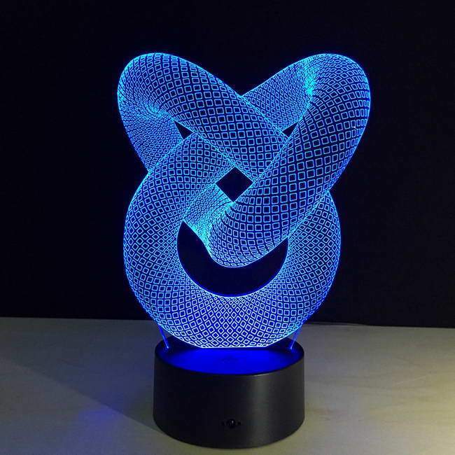 Love Knot V2 3D Illusion Lamp