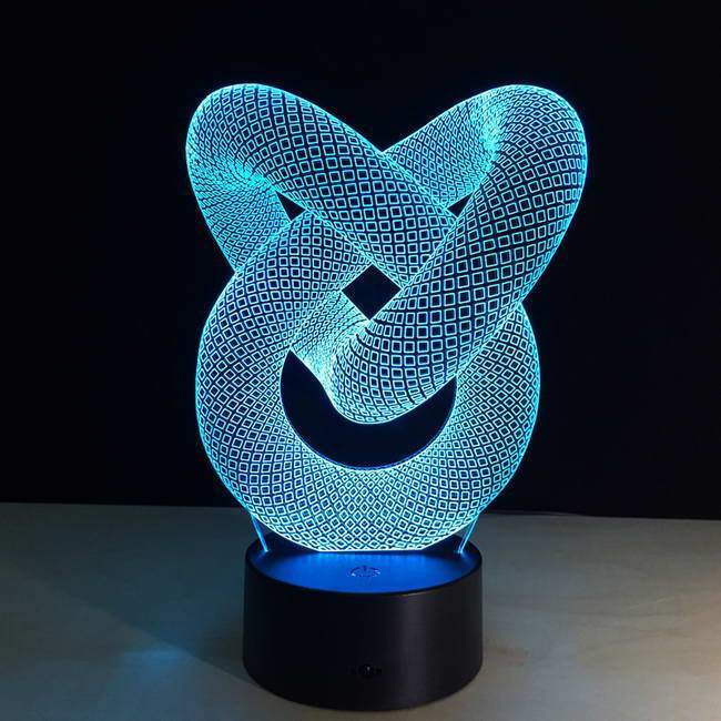 Love Knot V2 3D Illusion Lamp