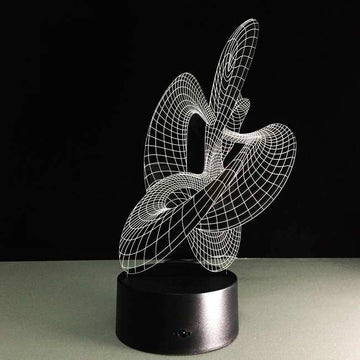 Embraced 3D Illusion Lamp