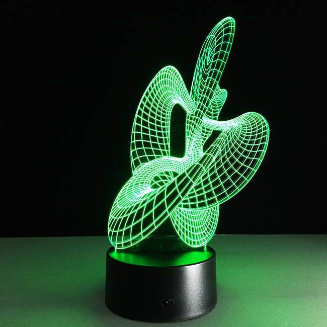 Embraced 3D Illusion Lamp