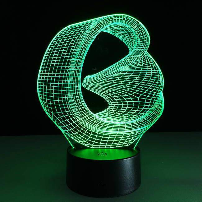 Twister 3D Illusion Lamp