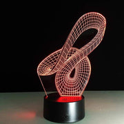 Sculpture 3D Illusion Lamp