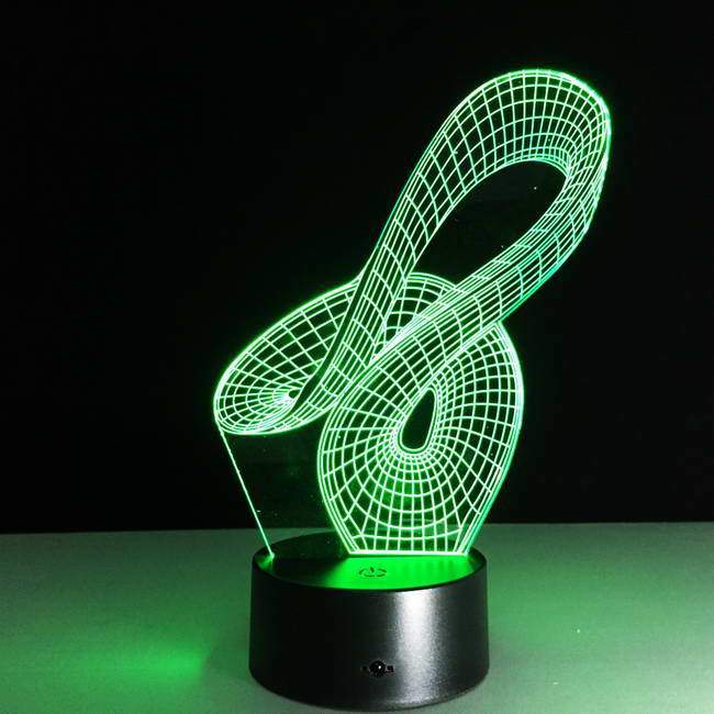 Sculpture 3D Illusion Lamp