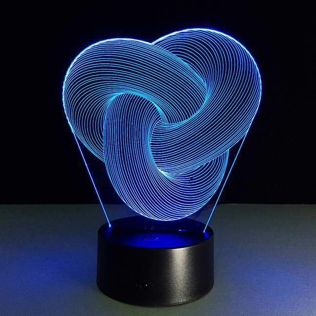 Love Knot V3 3D Illusion Lamp