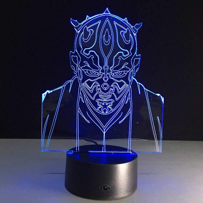Star Wars Jedi Knight 3D Illusion Lamp