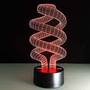 Endless Spiral 3D Illusion Lamp