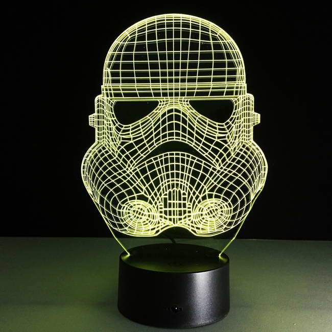 Star Wars Stormtrooper 3D Illusion Lamp