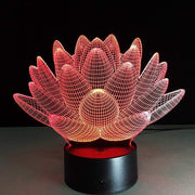 Lotus Flower V2 3D Illusion Lamp
