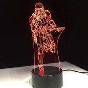 Star Wars Stormtrooper V5 3D Illusion Lamp