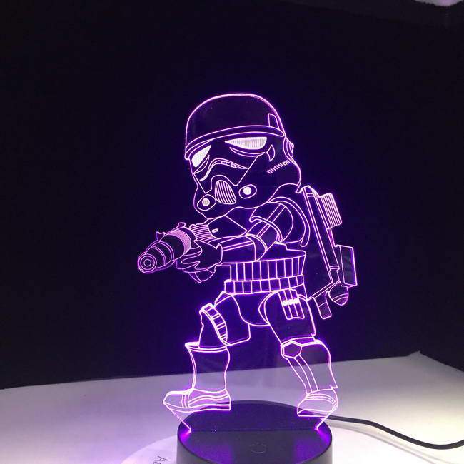 Star Wars Stormtrooper V3 3D Illusion Lamp