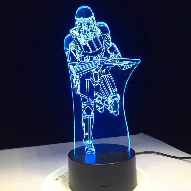 Star Wars Stormtrooper V5 3D Illusion Lamp