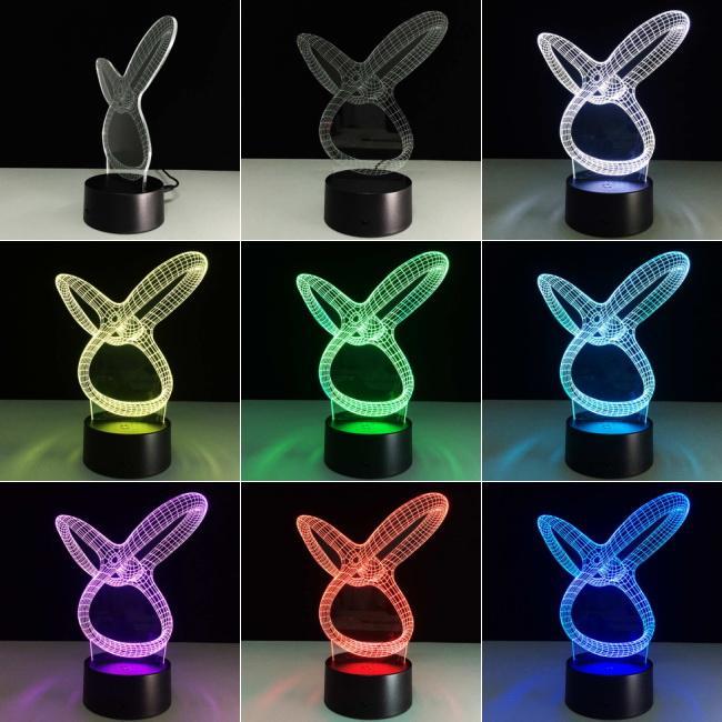 Roller Coaster V2 3D Illusion Lamp