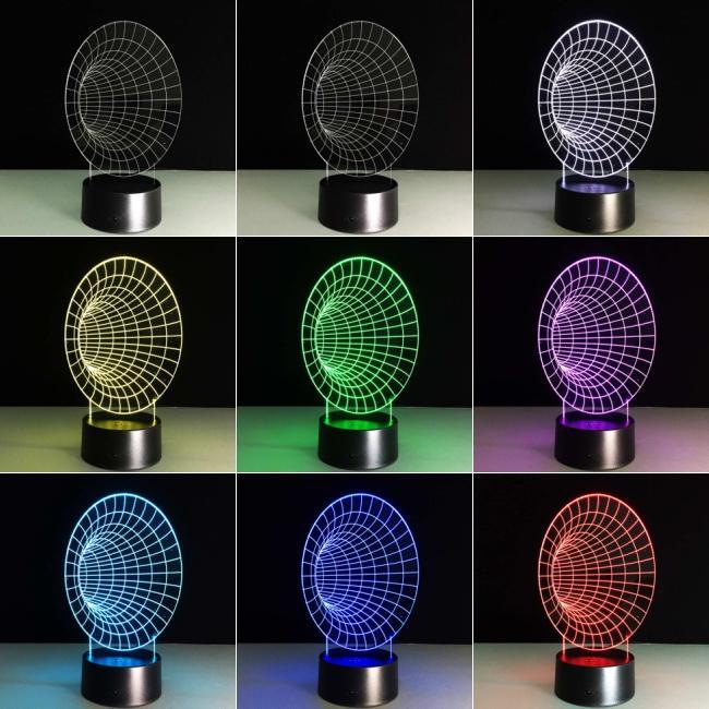 Infinite Hole 3D Illusion Lamp