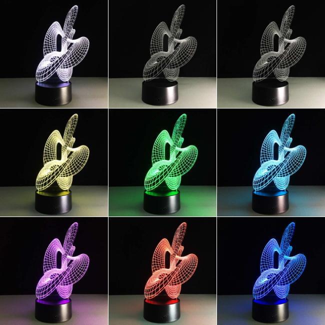 Embraced 3D Illusion Lamp