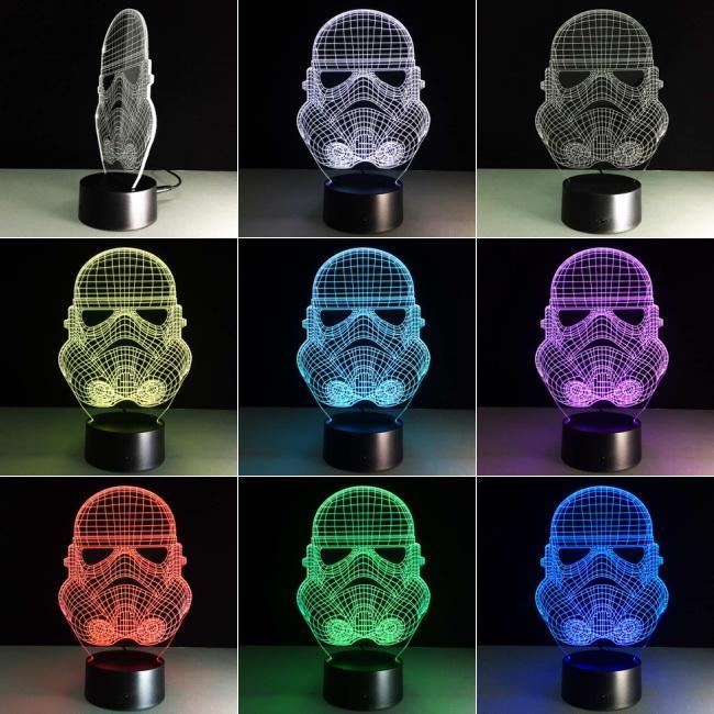 Star Wars Stormtrooper 3D Illusion Lamp