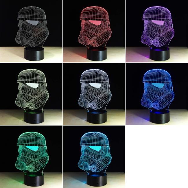 Star Wars Stormtrooper V2 3D Illusion Lamp