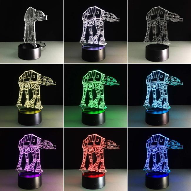 Star Wars Robot 3D Illusion Lamp