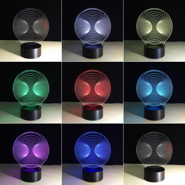 Deep Hole 3D Illusion Lamp
