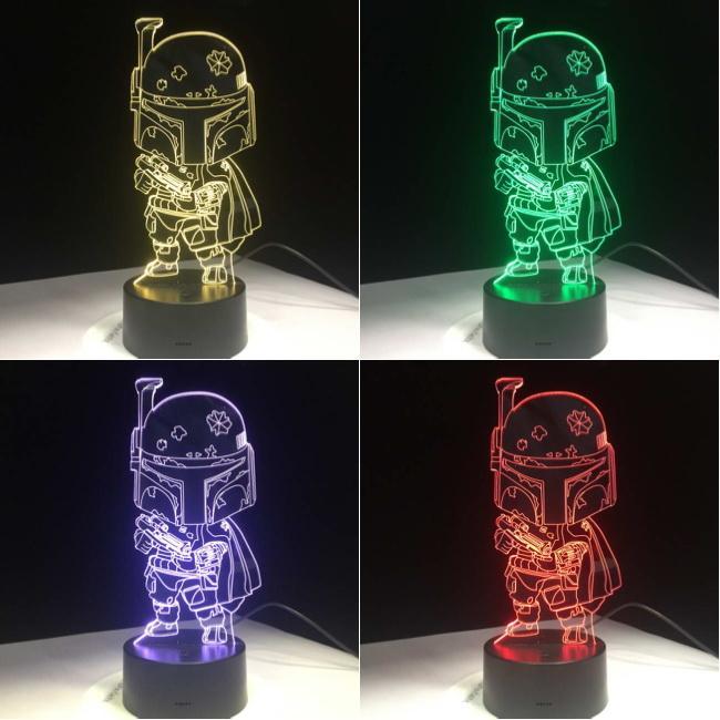 Star Wars Stormtrooper V4 3D Illusion Lamp