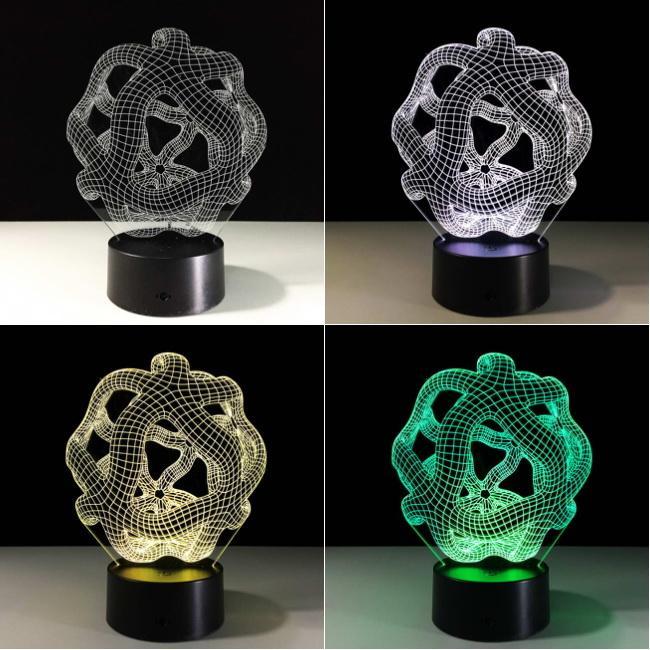Infinite Star 3D Illusion Lamp