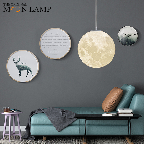 Hanging moon lamp hotsell