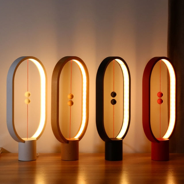 ZenSphere: Unique Magnetic Heng Balance Lamp For Desk - Luxus Heim