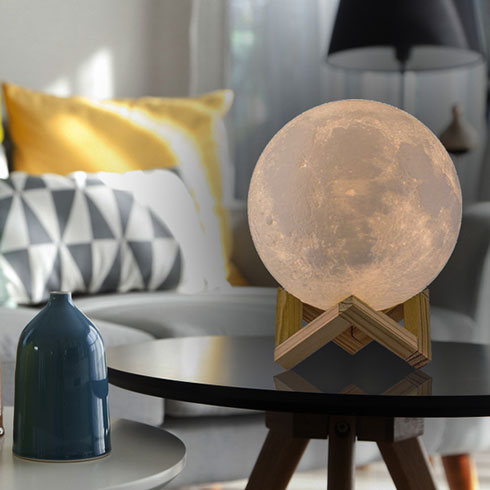 Moon Lamp Galaxdream - Best 3D Print 16 Colors Moon Light Lamp