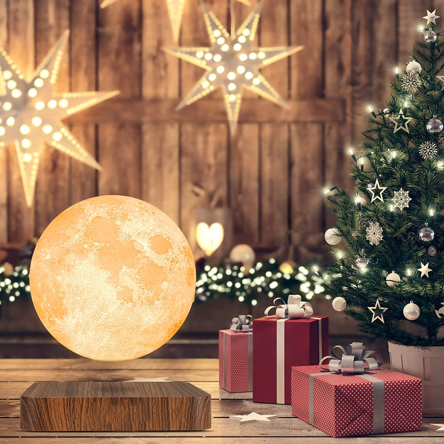 Levitating Moon Lamp, Premium Materials